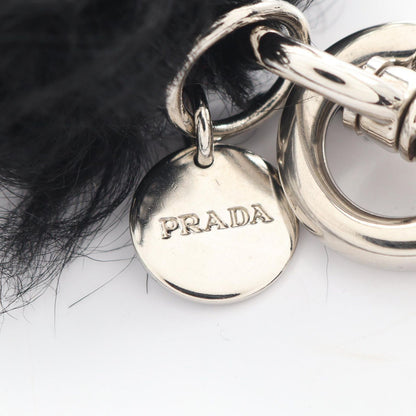 Prada Charm Rufus Black Key Holder — view 3