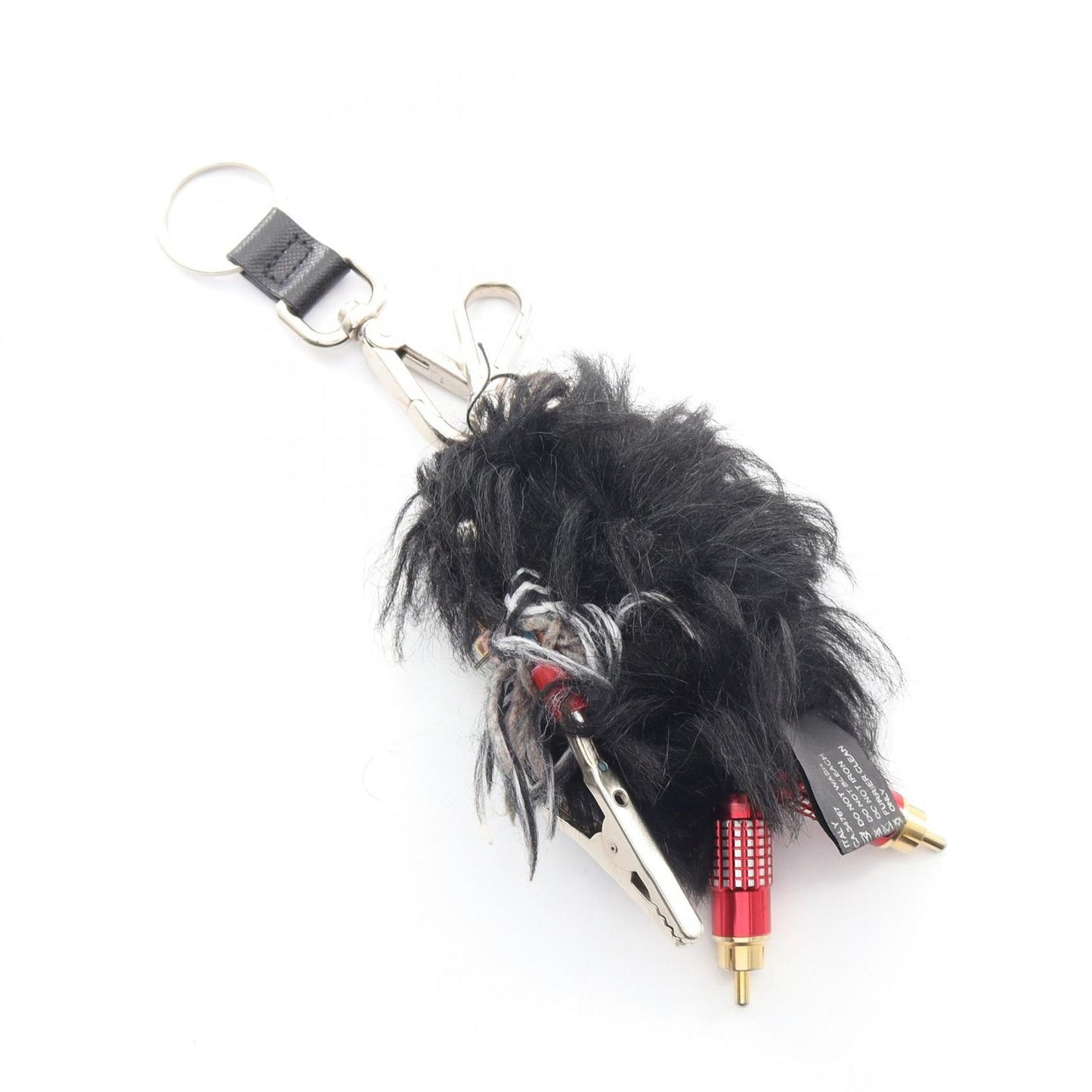 Prada Charm Rufus Black Key Holder — view 2