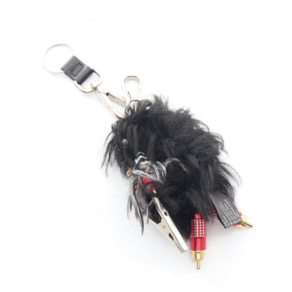 Prada Charm Rufus Black Key Holder — view 2