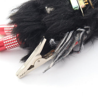 Prada Charm Rufus Black Key Holder — view 4