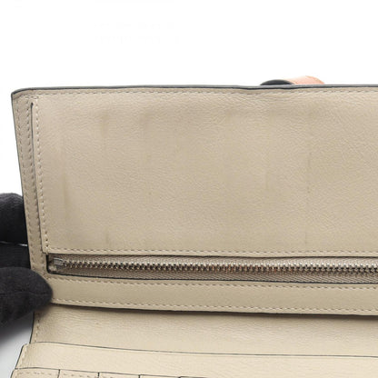 Loewe Bifold Wallet Vertical Large Green Leather — view 6