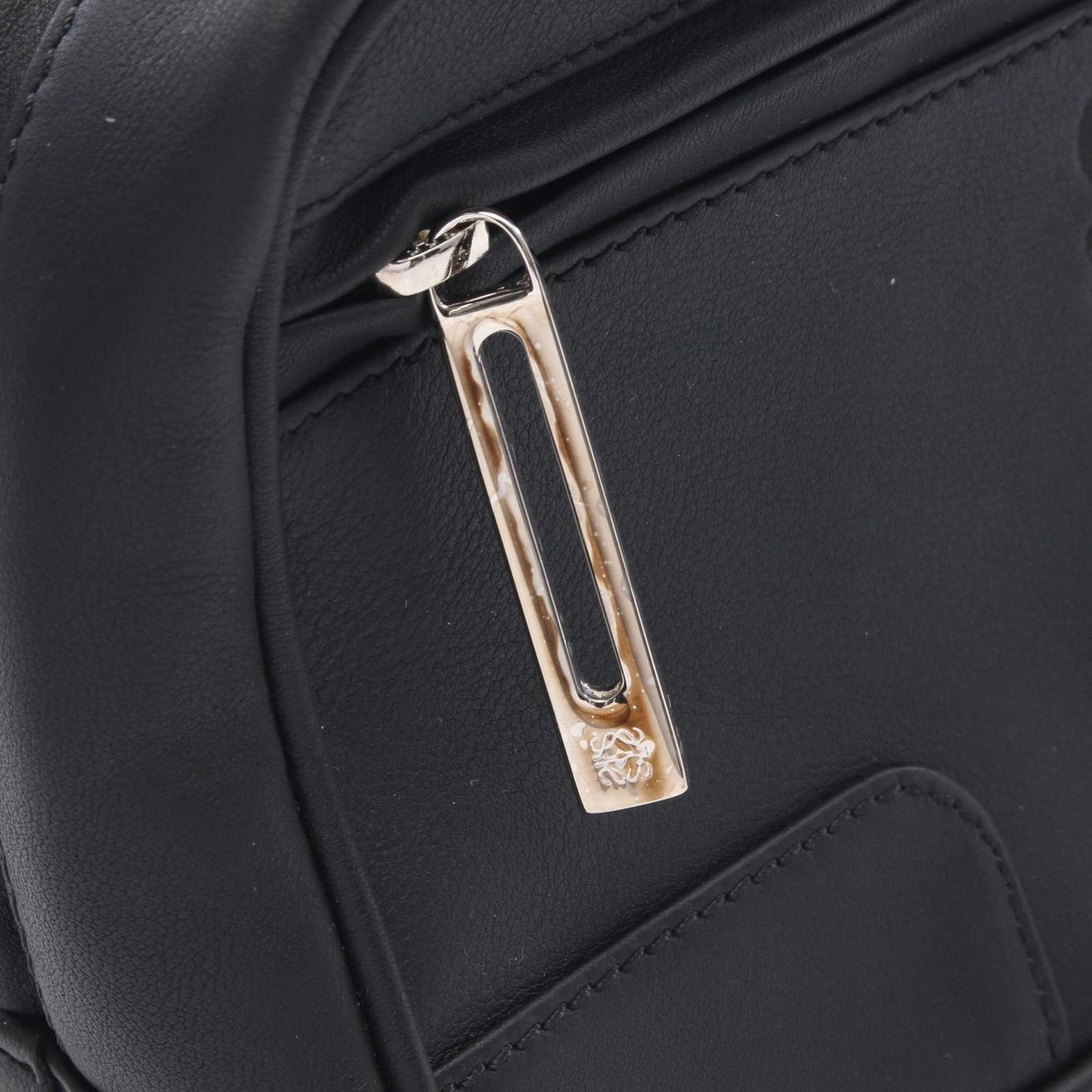 Loewe Clutch Anagram Black Leather — view 6