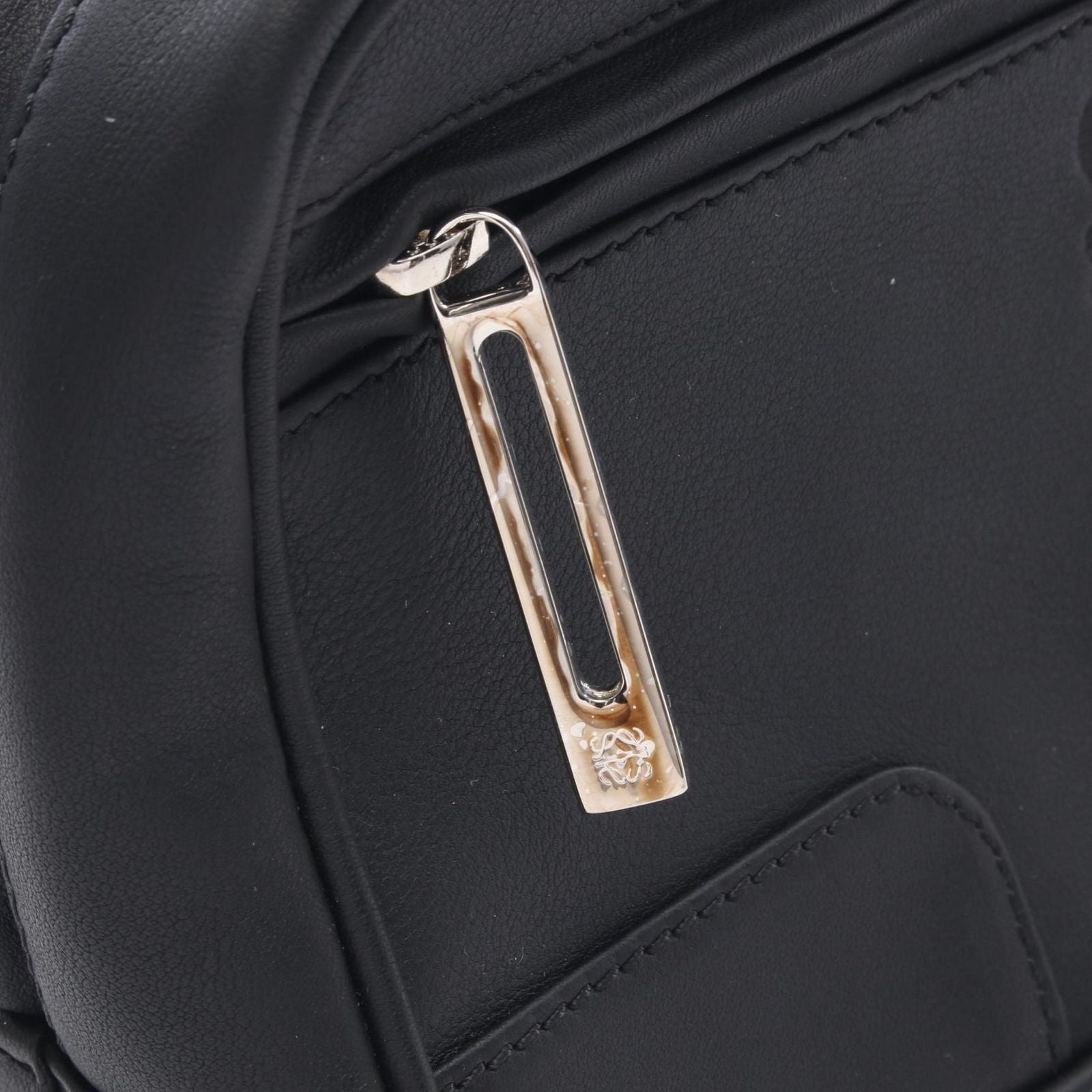 Loewe Clutch Anagram Black Leather — view 6