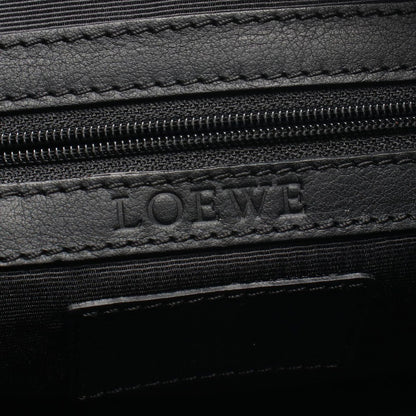 Loewe Clutch Anagram Black Leather — view 4