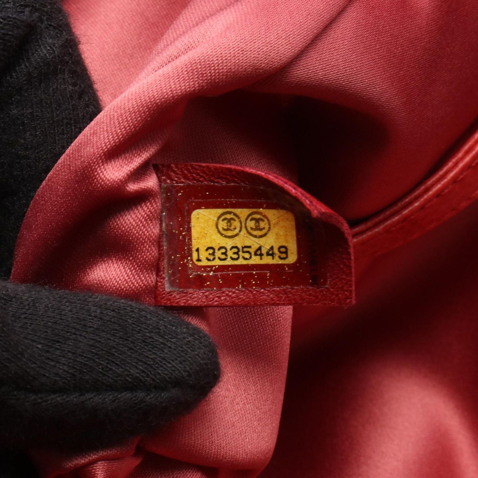 Chanel Tote on the Road Red Leather Wild Stitch — view 5