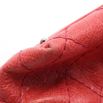 Chanel Tote on the Road Red Leather Wild Stitch — view 6