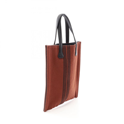 Hermes Tote Potamos Cabas PM Brown Black Canvas — view 2