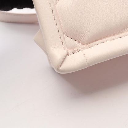 Dior Handbag Macro Cannage Book Tote Mini 2-Way Baby Pink Leather — view 8