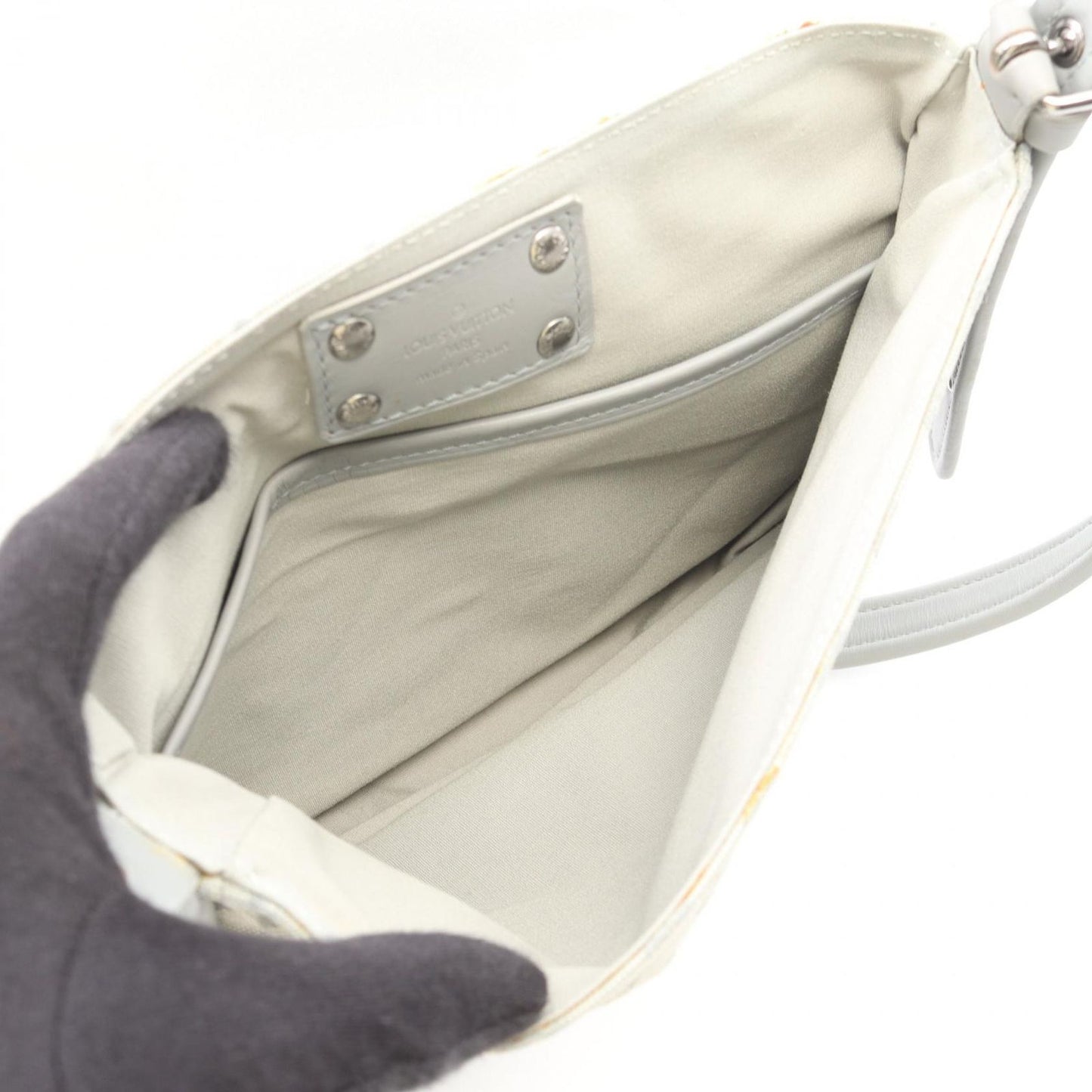 Louis Vuitton Shoulder Bag Comte de Fe Musette Canvas Leather — view 3