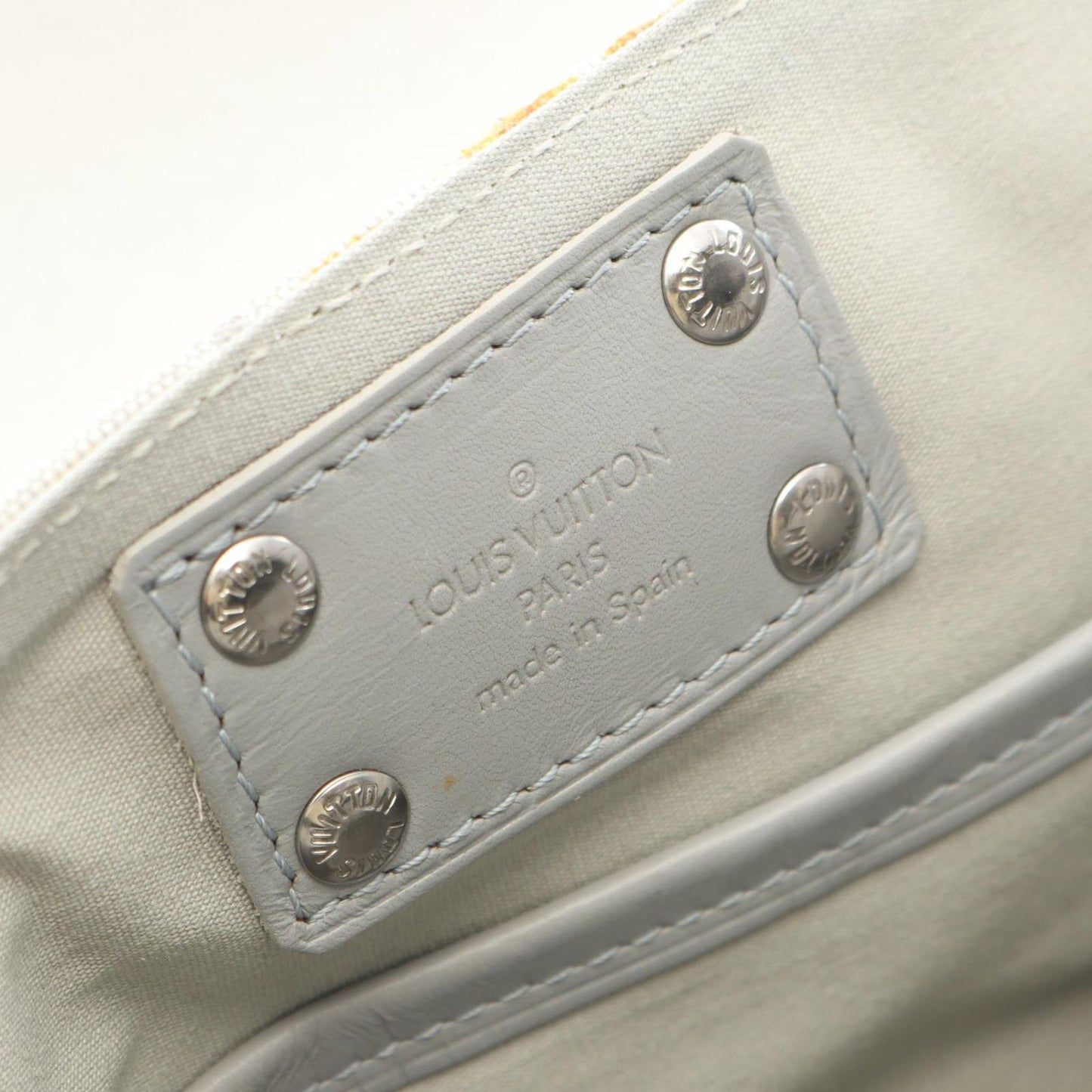 Louis Vuitton Shoulder Bag Comte de Fe Musette Canvas Leather — view 4