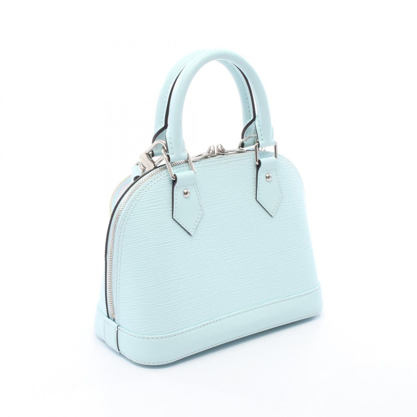 Louis Vuitton Handbag Alma BB Seaside 2-Way Light Blue Leather — view 2