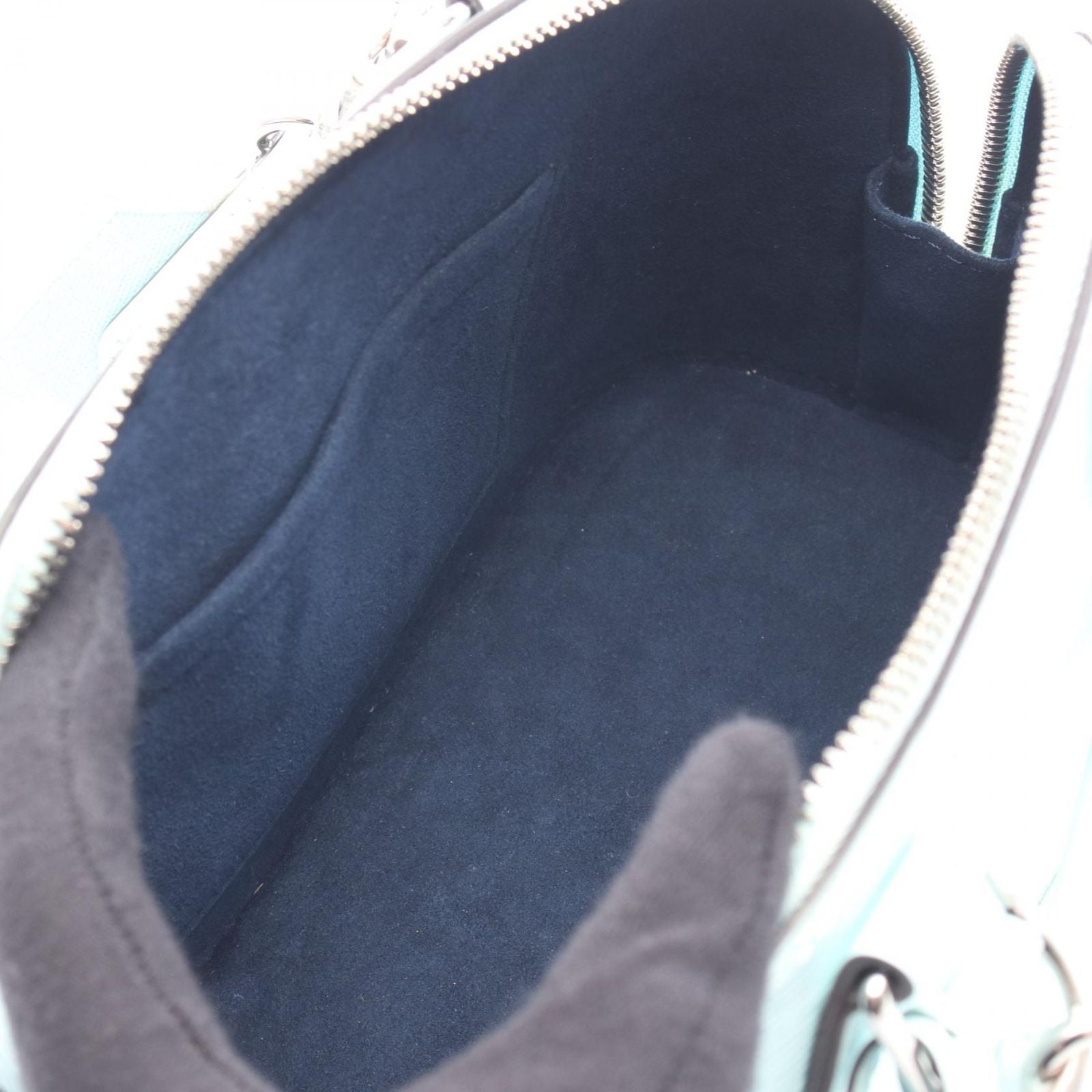 Louis Vuitton Handbag Alma BB Seaside 2-Way Light Blue Leather — view 3
