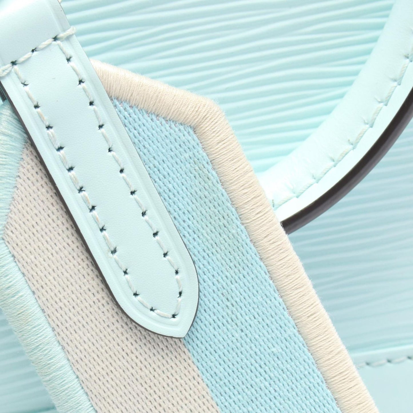 Louis Vuitton Handbag Alma BB Seaside 2-Way Light Blue Leather — view 5
