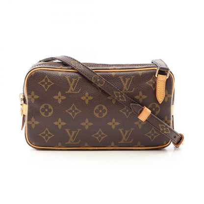 Louis Vuitton Shoulder Bag Maroulis Bandouliere Canvas Leather Pochette