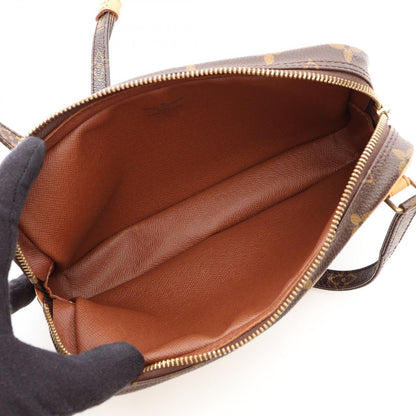 Louis Vuitton Shoulder Bag Maroulis Bandouliere Canvas Leather Pochette — view 3