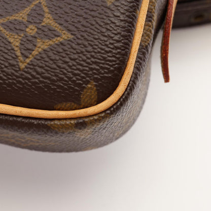 Louis Vuitton Shoulder Bag Maroulis Bandouliere Canvas Leather Pochette — view 8