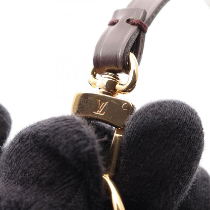 Louis Vuitton Handbag Pochette Soir Damier Ebene Canvas Leather — view 8