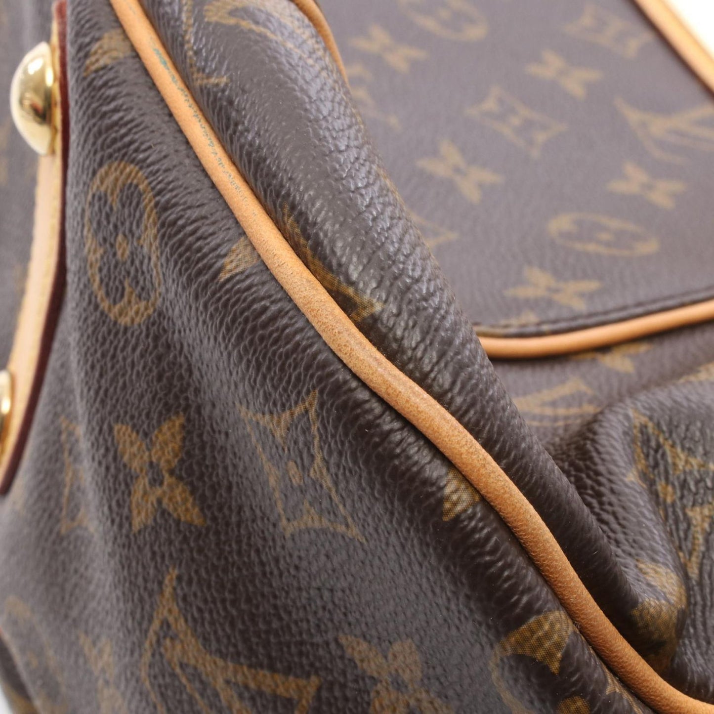 Louis Vuitton Shoulder Bag Galleria PM Canvas Leather — view 8