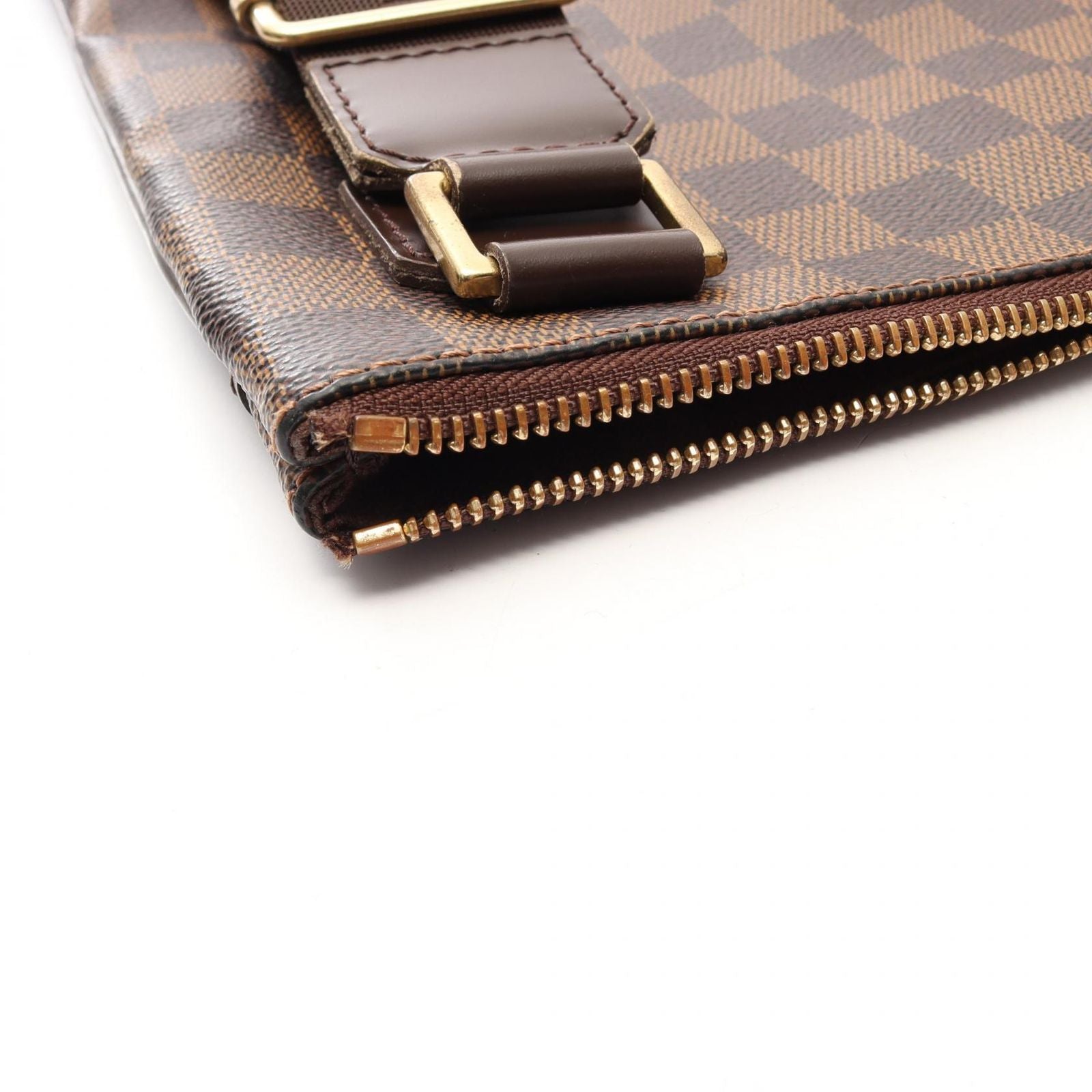 Louis Vuitton Shoulder Bag Pochette Coatingcanvas Leather — view 6