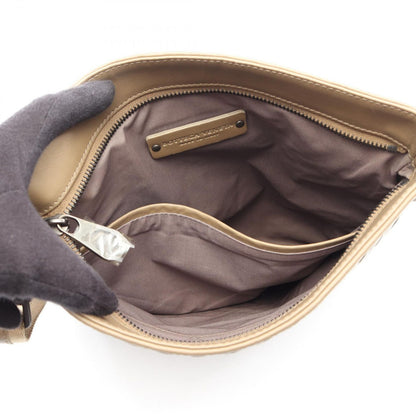Bottega Veneta Shoulder Bag Intrecciato Beige Leather — view 3