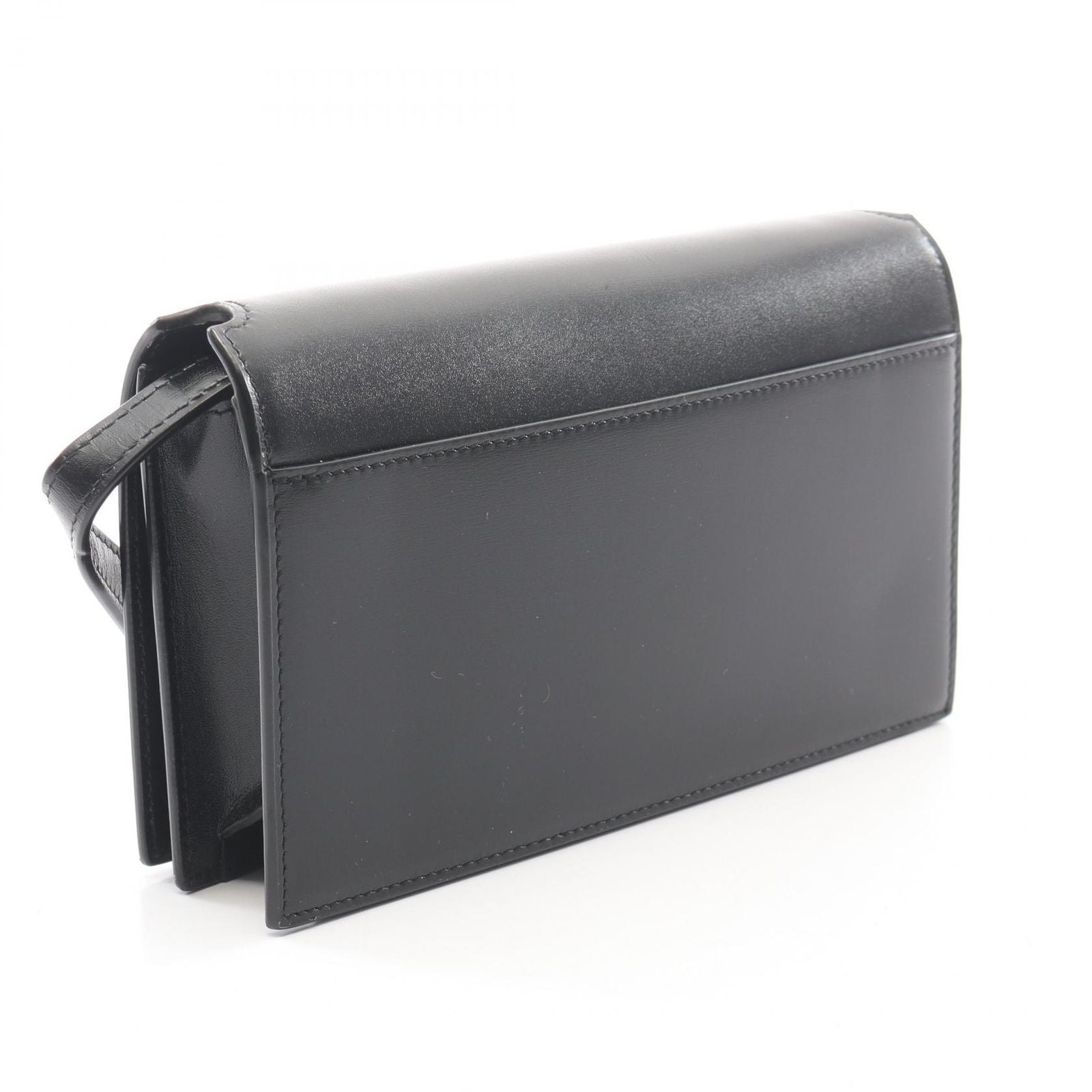 Saint Laurent Paris Shoulder Bag Black Leather — view 2