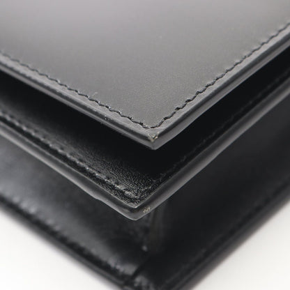 Saint Laurent Paris Shoulder Bag Black Leather — view 8