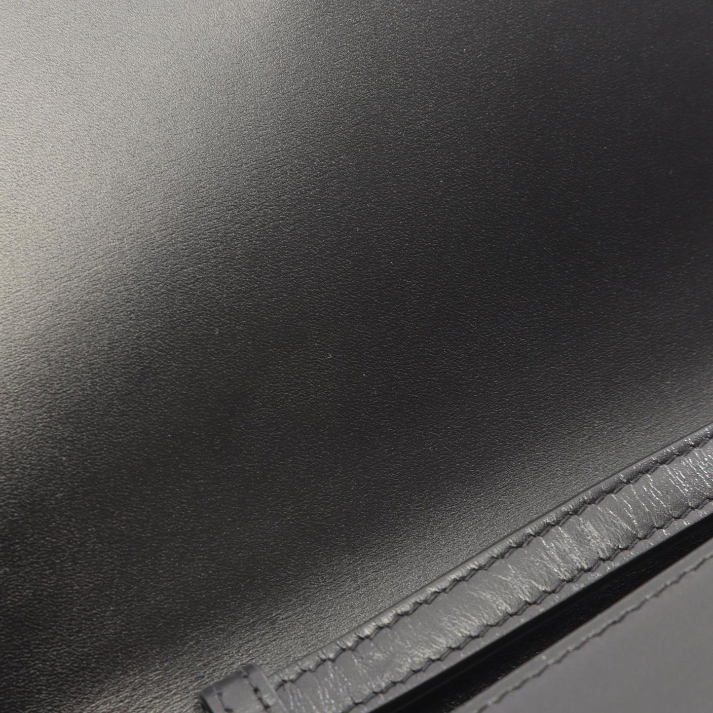 Saint Laurent Paris Shoulder Bag Black Leather — view 7