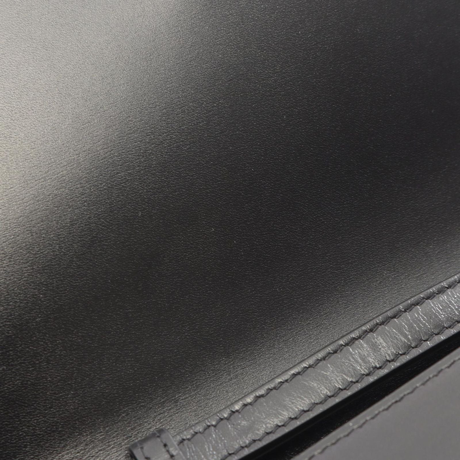 Saint Laurent Paris Shoulder Bag Black Leather — view 7