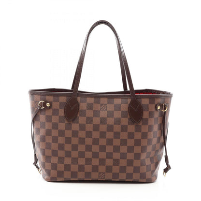 Louis Vuitton Tote Neverfull PM Coatingcanvas Leather