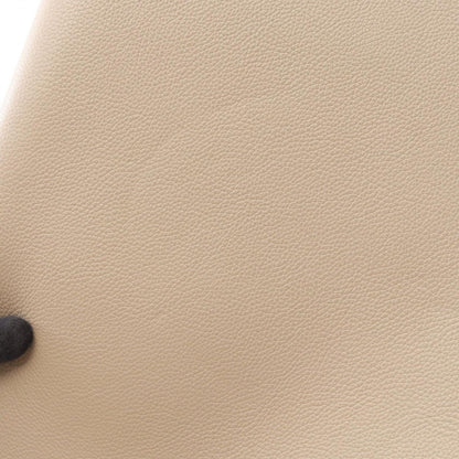 Fendi Secondbag Clutch Gray Ju Leather Pouch — view 6
