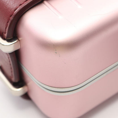 Dior Shoulder Bag Rimowa Clutch Winered Pink Leather — view 6