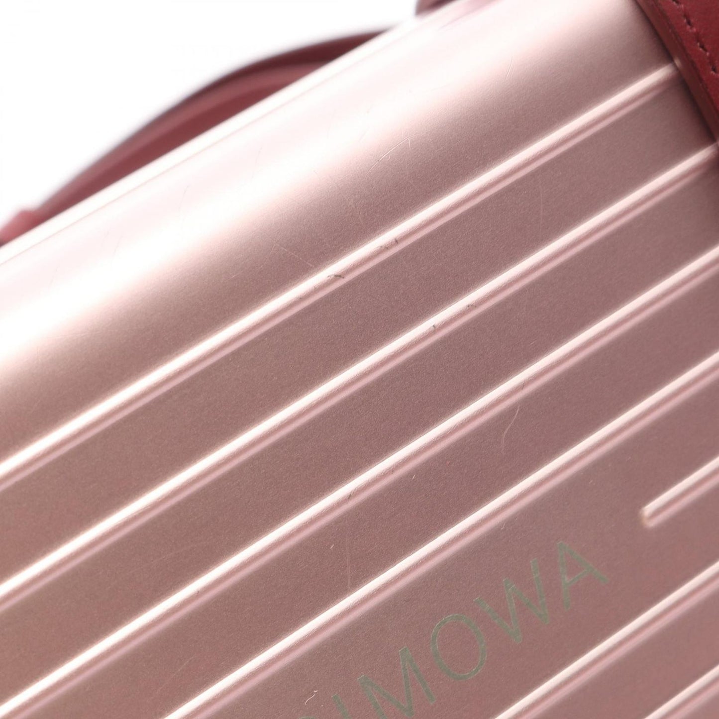 Dior Shoulder Bag Rimowa Clutch Winered Pink Leather — view 7