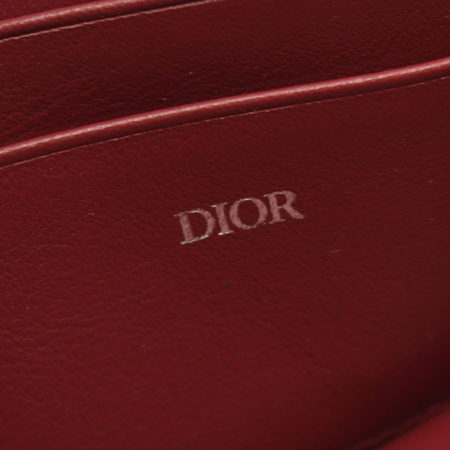 Dior Shoulder Bag Rimowa Clutch Winered Pink Leather — view 4