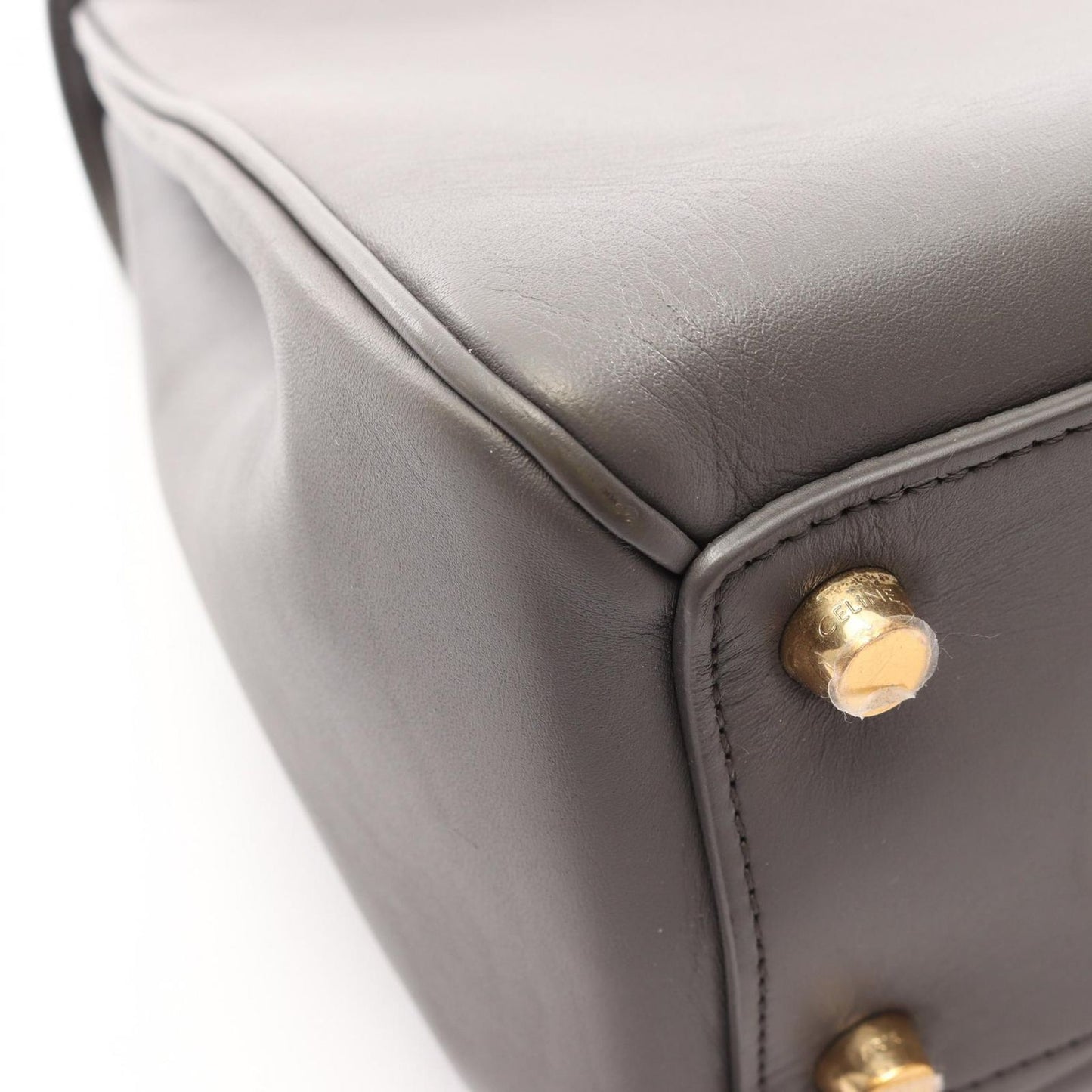 Celine Handbag 16 2-Way Gray Leather 16 — view 6