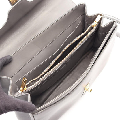 Celine Handbag 16 2-Way Gray Leather 16 — view 3