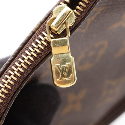 Louis Vuitton Handbag Pochette Soir Coatingcanvas Leather — view 6