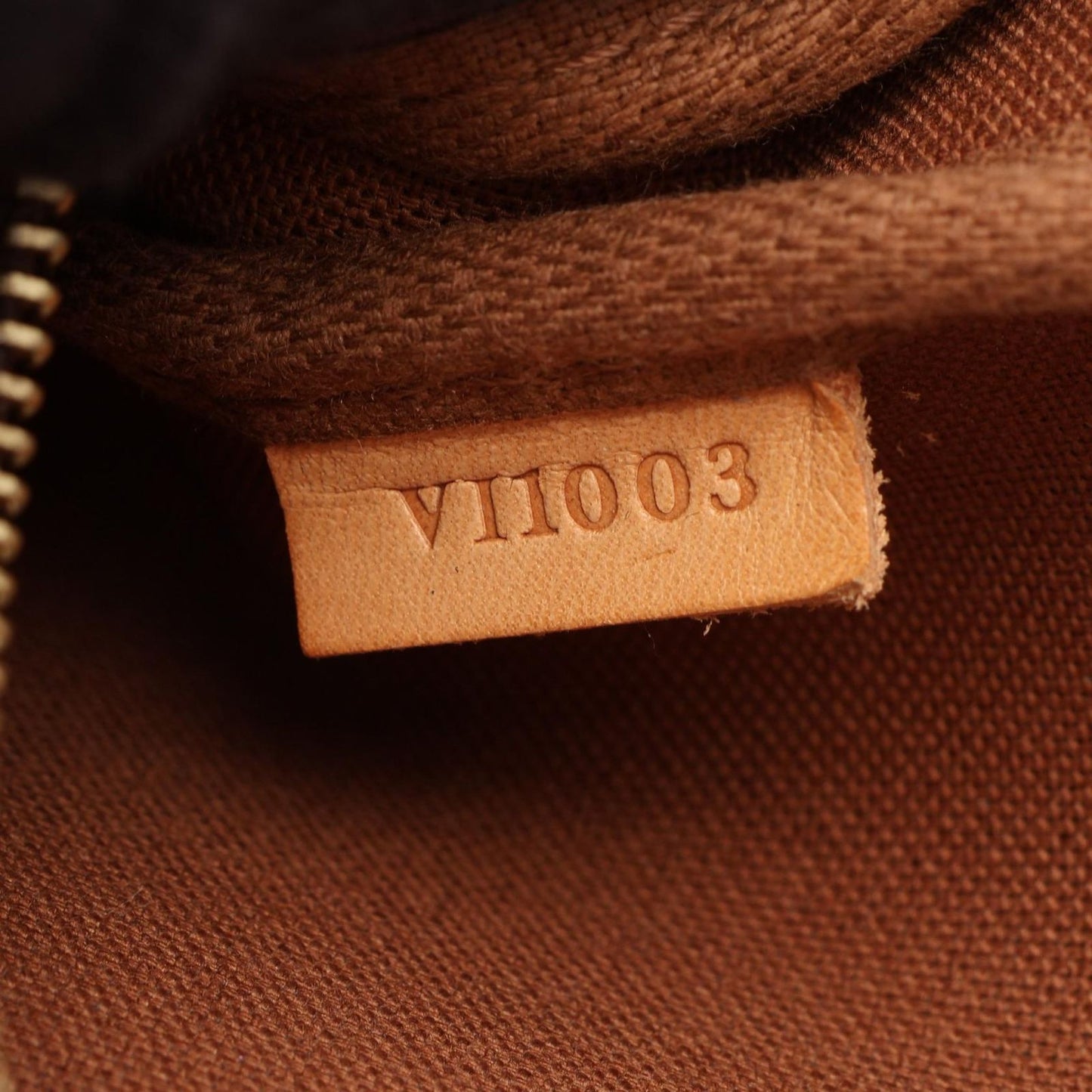 Louis Vuitton Handbag Pochette Soir Coatingcanvas Leather — view 5