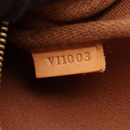 Louis Vuitton Handbag Pochette Soir Coatingcanvas Leather — view 5