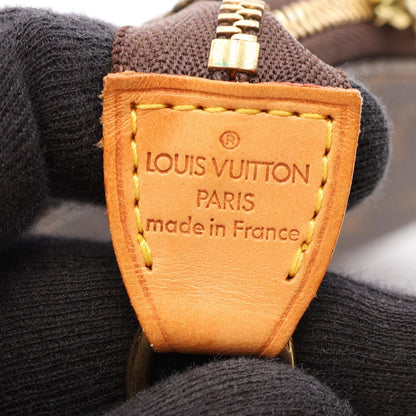 Louis Vuitton Handbag Pochette Soir Coatingcanvas Leather — view 4