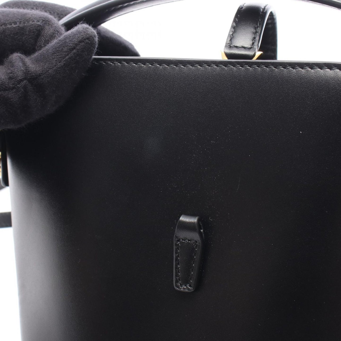 Saint Laurent Paris Handbag 2-Way Black Leather le 37 Mini — view 5