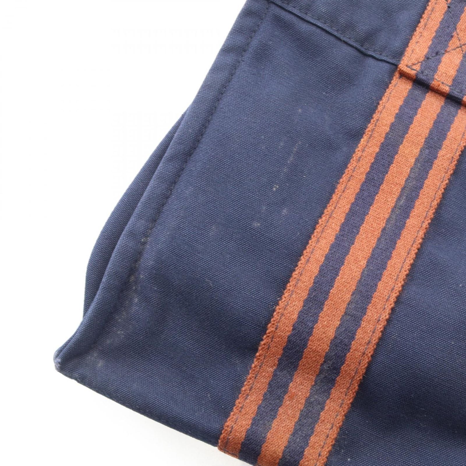 Hermes Tote Fourre Tout PM Navy Canvas — view 8