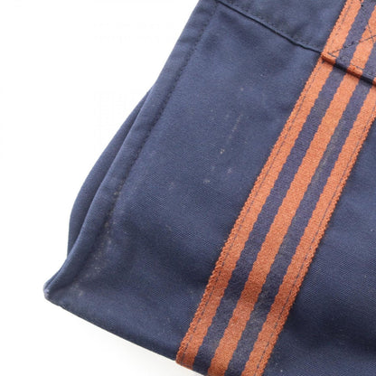 Hermes Tote Fourre Tout PM Navy Canvas — view 8
