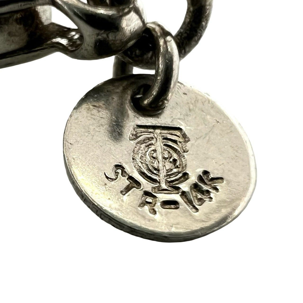 Tiffany & Co Vintage Twisted Rope Necklace Silver Yellow Gold — view 3