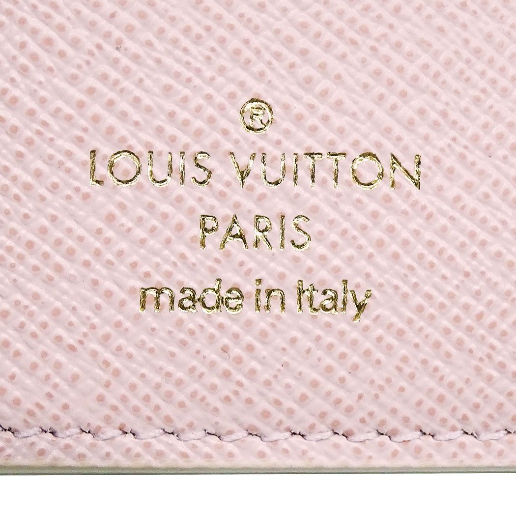 Louis Vuitton Wallet Trifold Damier Azur Canvas Portefeuille Victorine Ivory — view 8