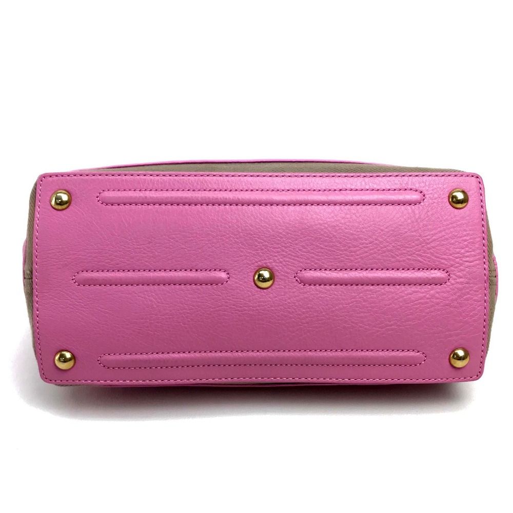 Saint Laurent Eve Handbag Leather Pink — view 3