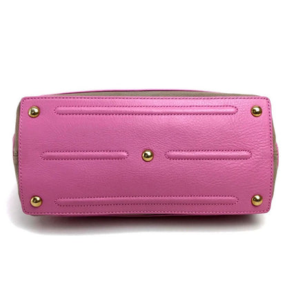 Saint Laurent Eve Handbag Leather Pink — view 3
