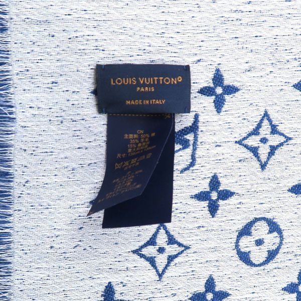 Louis Vuitton Shawl My Daily Denim Scarf — view 8