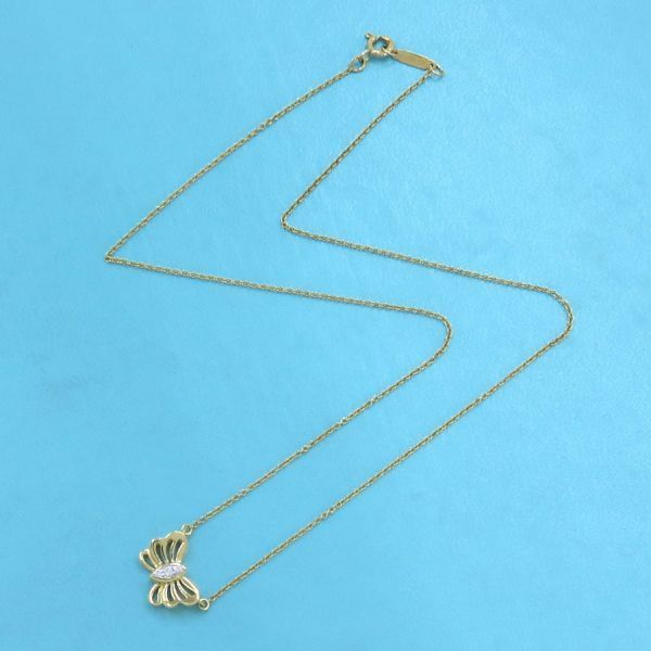 Tiffany & Co Diamond Necklace Butterfly — view 4