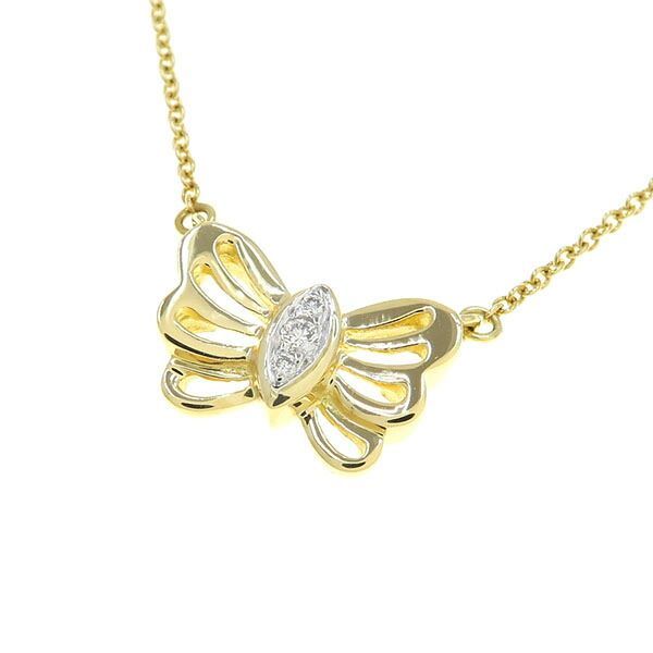 Tiffany & Co Diamond Necklace Butterfly