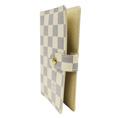 Louis Vuitton Notebook Cover Damier Azur Canvas Agenda PM Ivory 6 Hole Work — view 4